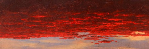 Porn Pics  Sunset Clouds by Frederic Edwin Church 