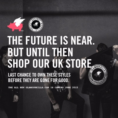 Head over to our UK/EU store at www.glamourkills.co.uk to shop the remaining items from last season 