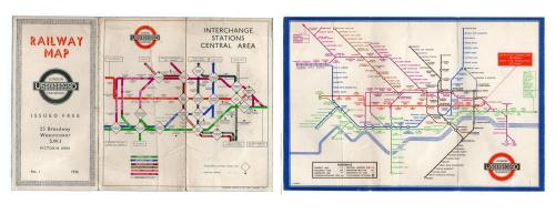 a great clean example of a 1930’s London Underground Map