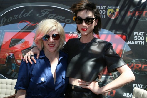 ifuckinglovestvincent:  St. Vincent @ KROQ Coachella House 12 April 2015