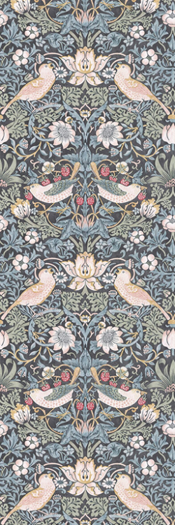 Morris &amp; Co. Strawberry Thief WallpaperThe classic pattern by Morris and Co., now available 