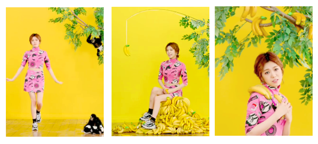 seunghes:  colorful mvs [1/♡] ↳ orange caramel - my copycat 