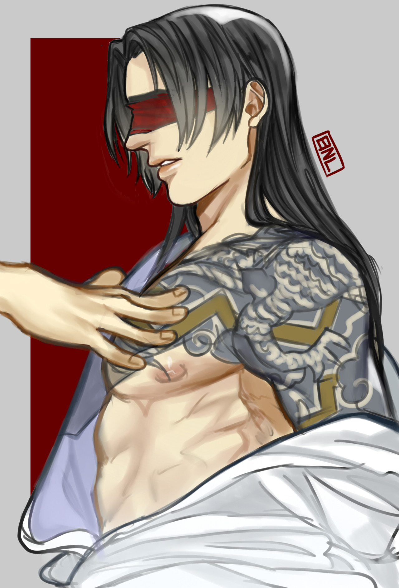 umikochannart:  Young Hanzo is just— 👀👀👀👏👏   