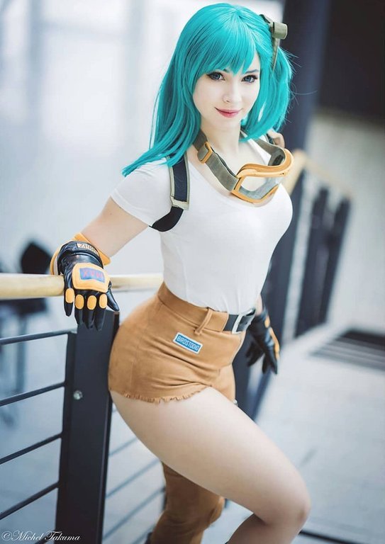 whybecosplay:  Enji Night as Bulma (Dragon Ball)