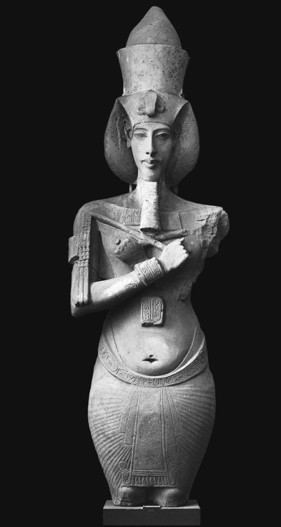 Colossal Statue of AkhenatenA group of colossal statues of Akhenaten (Amenhotep IV), originally from