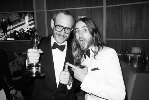 jaredleto:  Outtakes from the 2014 Oscars by Terry Richardson. 