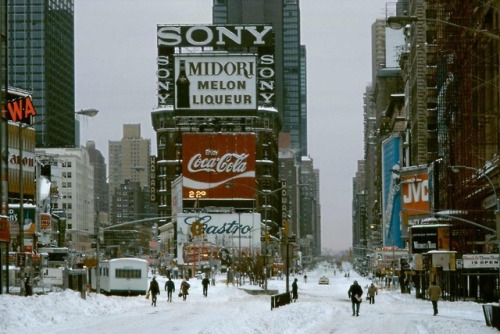 New York, Time Square 1984