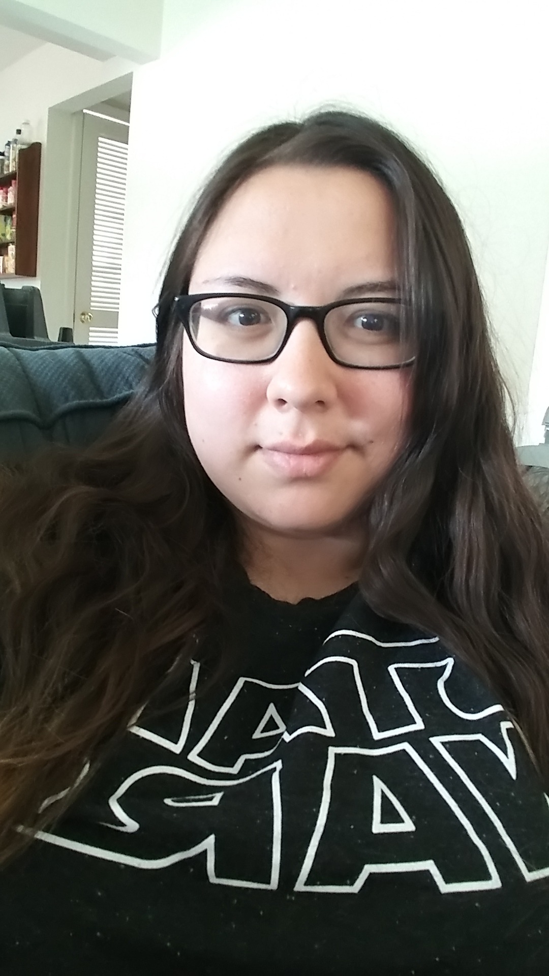 Another selfie in my new shirt. I&rsquo;ve been really feeling myself lately