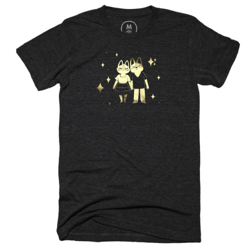 You can now pre-order Here’s the Plan gold foil t-shirts at @cottonbureau! Available