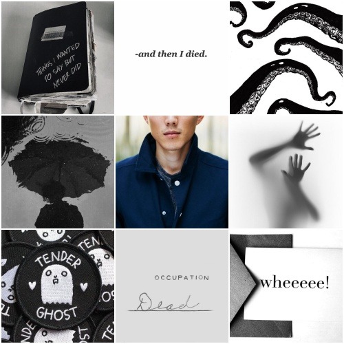 Way too many moodboards. — TUA moodboard: Klaus Hargreeves