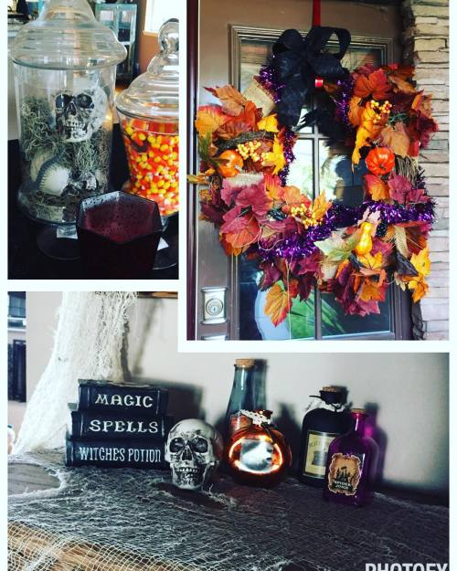 Just the start!! Halloween time in the Tyler household!! 🎃🔮 by 6feetofsunshine