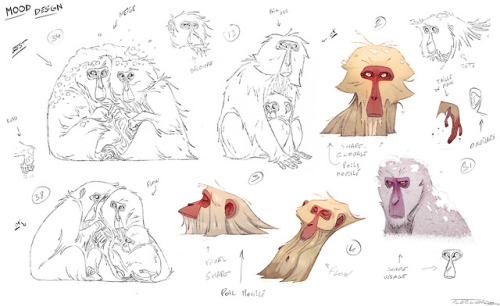 New Character design and model sheet I did for my graduation film « Hors de l’eau »
