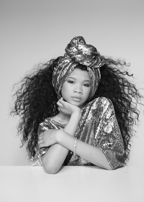 brwn3y3dgirl:Storm Reid for V Magazine