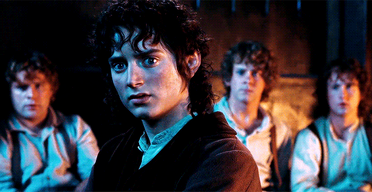 allnerds:  It never ceases to amaze me, the courage of hobbits.
