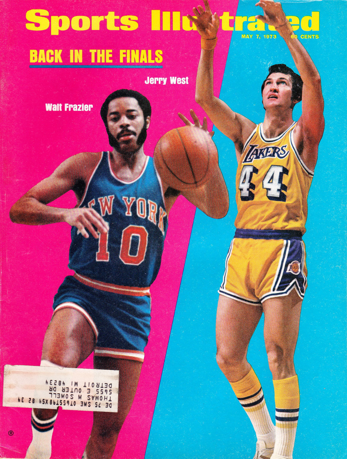 Psychadelic Knicks Sports Illustrated Covers From the 60s and 70s