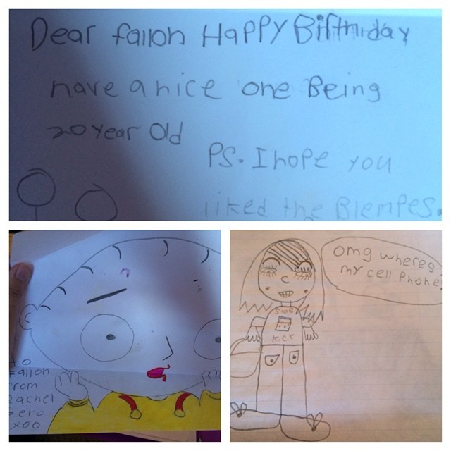 I came across these cute little notes @rachel_edge used to leave by my door when