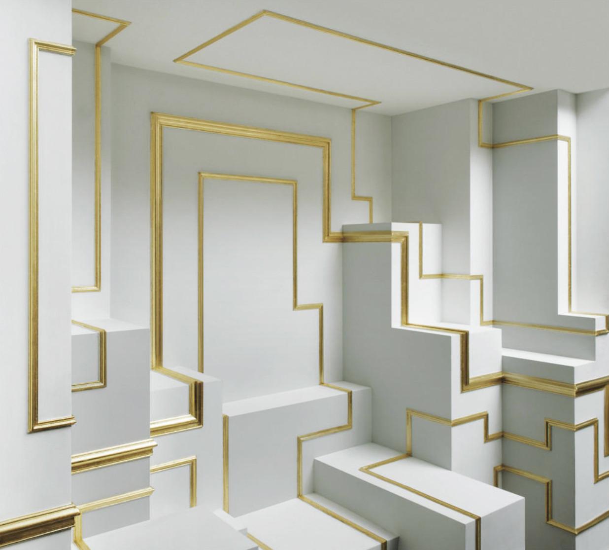 trnscndnt:   &lsquo;Golden Snake&rsquo; by Mathias Kiss at Armel Soyer Gallery,
