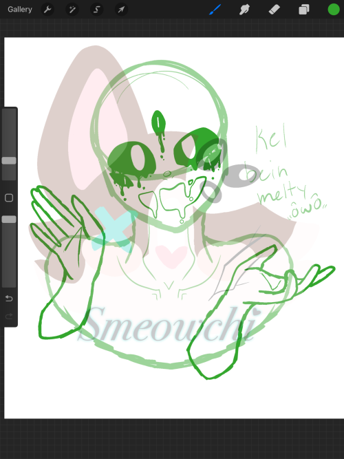 TW - Multiple Eyes, Slight Body Horror (melting)