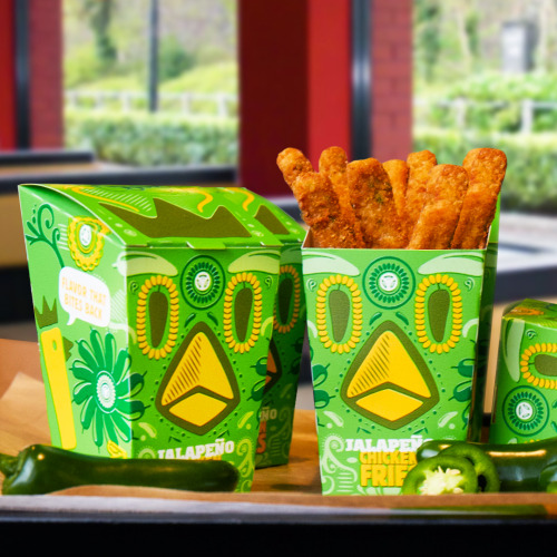 They’ve arrived. Jalapeño Chicken Fries are available now at participating BK restaurants.