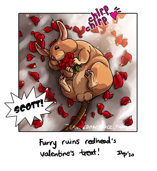 jeannedarcprice: Happy Valentine’s Day 2020!Scott continues to troll Gil with their beloved sp