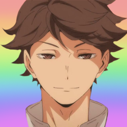 Gay and ace Oikawa icons requested by anons!