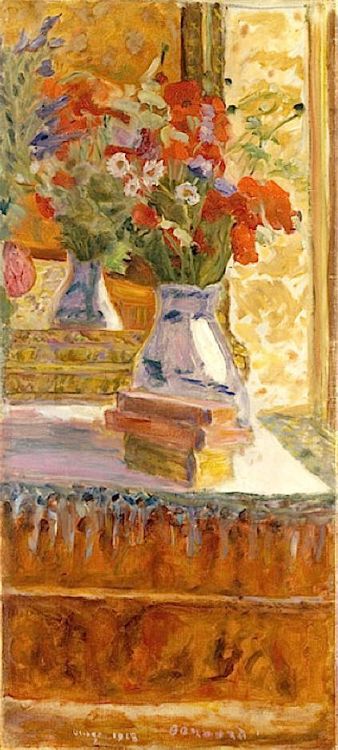 Bouquet de Coquelicots(Bouquet of Poppies)  -  Pierre Bonnard  1918