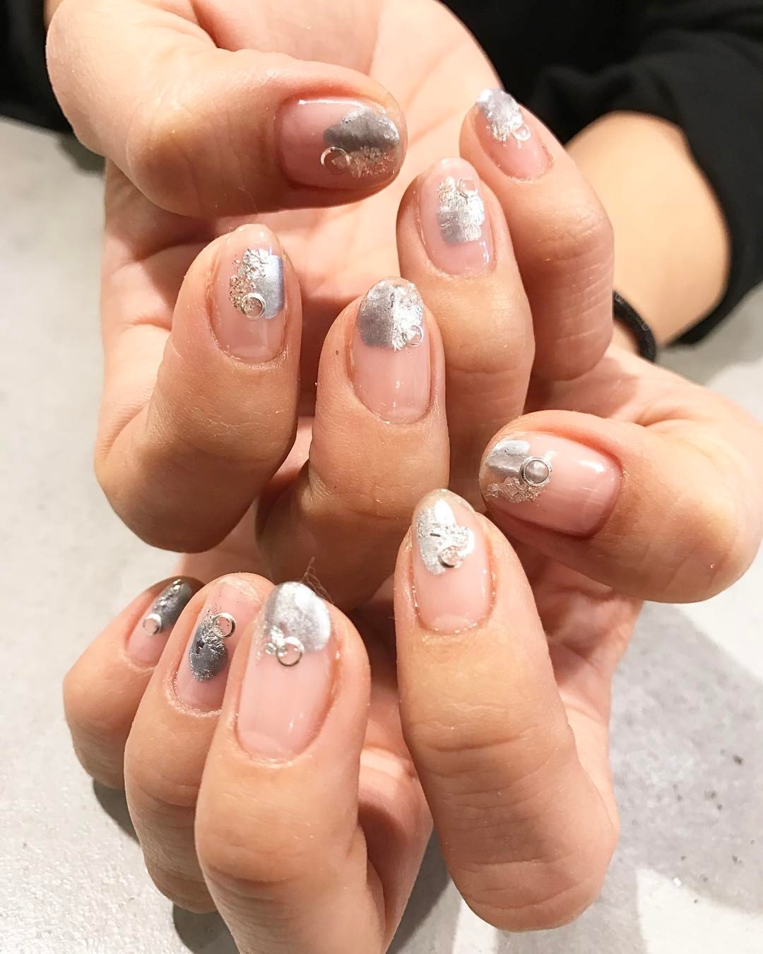 The Beach By Glanz 矢場町 栄のネイル マツエク Silver Nail Naildesigns Nails The Beach By Glanz 矢場町 栄のネイル マツエク Silver Nail Naildesigns Nails