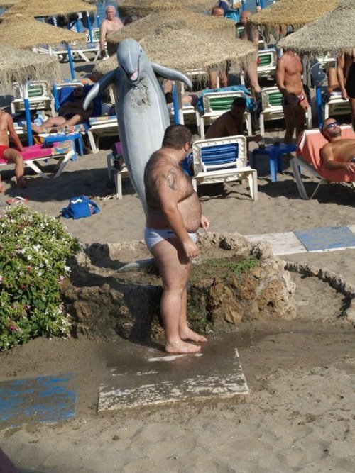 bearmanforever:beartoncity at the beachMugiwara!
