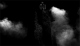 dessinnoir: “It’s a perfect night for mystery and horror.  The air itself is