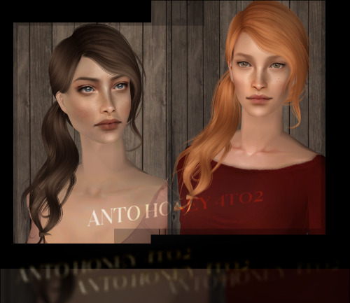 Anto’s Honey 4to2— for child-elder, female only— polycount: 21.2k— smooth bones assignments and anim