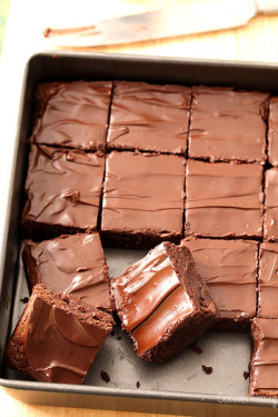 verticalfood:  Chocolate Stout Brownies