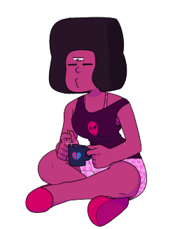 smoothysmooth:  discount-supervillain:  don’t stare at that cup. I did a bad. you might hurt your eyes.  You didn’t do bad. It makes me think like Steven made the cup for her. It’s cute. 