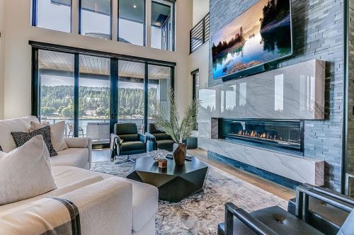 Located in Coeur d'Alene, Northern Idaho on the Spokane River | Designed by Atlas Building Group via
