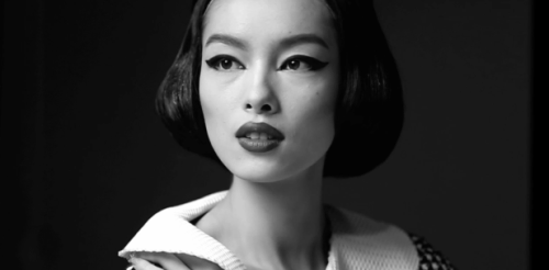 iamkiam:thegoddamazon:sfilate:Fei Fei Sun, the first Asian model to get a Vogue Italia cover, for th
