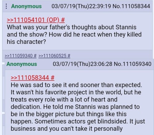 Well, Apparently Frank Dillane (the Son Of Stephen Dillane) Did An AMA On 4chan’s /tv/ Board. Here