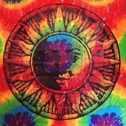 soulkillers:  new tapestry of the Aztec sun! #sunshinedaydream (at Chalk Zone) 