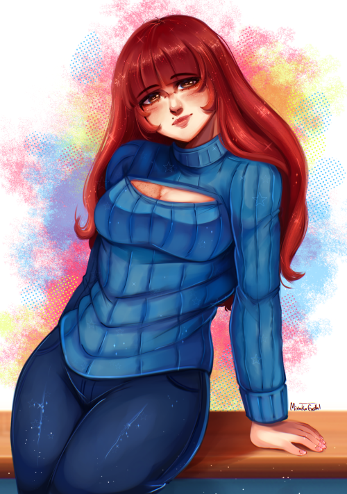 How About This Beautiful Drawing Of Lina, Made By @mirokogoth? Sometimes I Think Hal Will Be So Shy Around