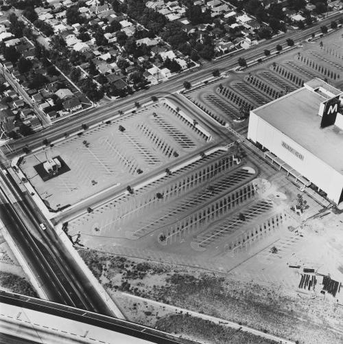Ed Ruscha, May Company, 6150 Laurel Canyon, North Hollywood, From The Series “Parking Lots,” 1967