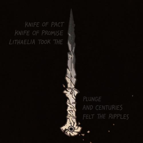 elemei:Floodhaven Knives / A collection of knives used in my Blades in the Dark campaign.