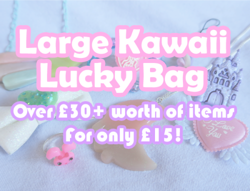 New lucky bags available in my etsy store, I will not be selling my jewellery this cheap again! link