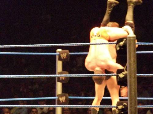 rwfan11:  Ted DiBiase Jr. - face full of Cody’s ass! …and check out Ted’s ass up there! ….YUM!  Would be even hotter if Ted was on the other side. Crotch to crotch 69