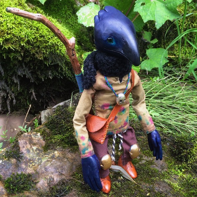 fawn-lorn:  Today @ajpritchett and I finished our first collaborative project, Broin
