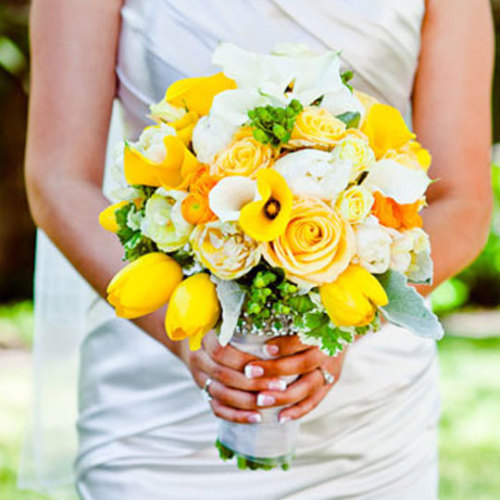 Chive Vase • Keeping it all Mellow in Yellow. Your special day...