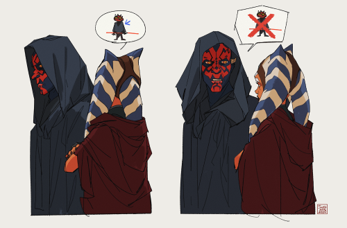 scuttlebuttin: Of course Ahsoka would never joined Maul so consider this is like a Force fever dream