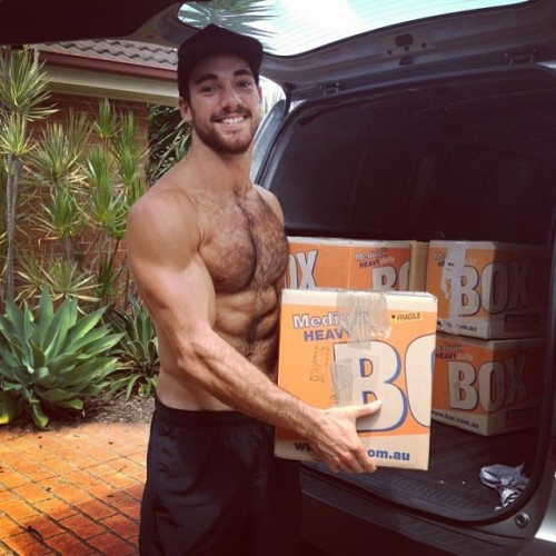 zweelovethebeauties:  (via .@bigboyandy | Do you even lift boxes bro? …Oh and I should shave next week lol | Webstagram) 