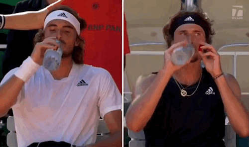 Stefanos Tsitsipas And Alexander Zverev | French Open 2021