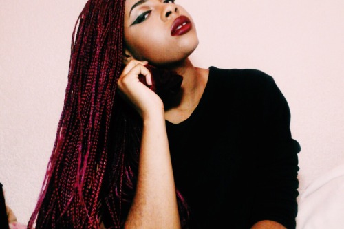 flamantrouge:Crimson hair