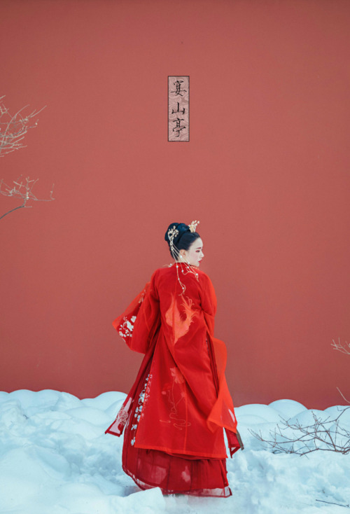 changan-moon:Traditional Chinese hanfu by 宴山亭汉服