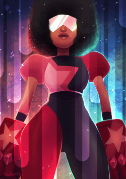 hawberries:  all of the steven universe miniprints i did for SMASH, all in one photoset for maximum glitterage! these honestly got more and more sparkly with each new print i did, no regrets though get the prints here! 