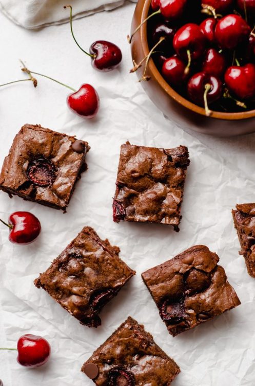 Cherry Chocolate Brownies